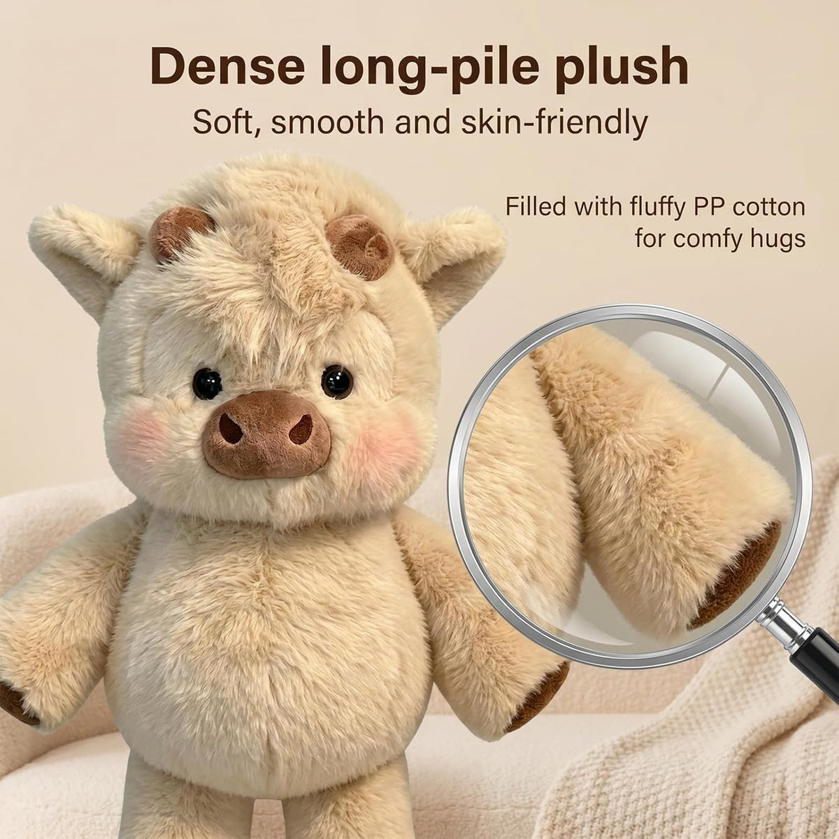 Running Cow Plushie